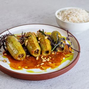 קישואים ממולאים בשר